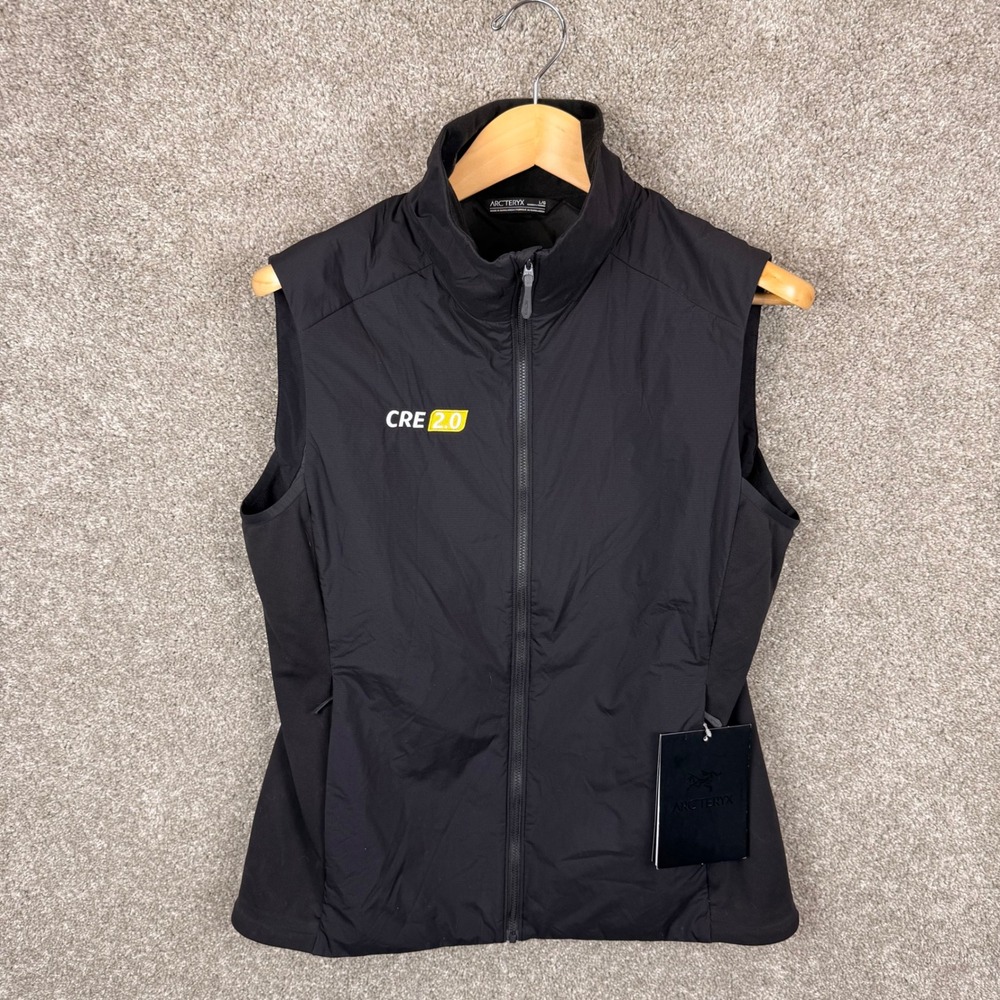 Arcteryx‎ Atom LT Vest Women's Corp Black Large L/G Lightweight Insulated